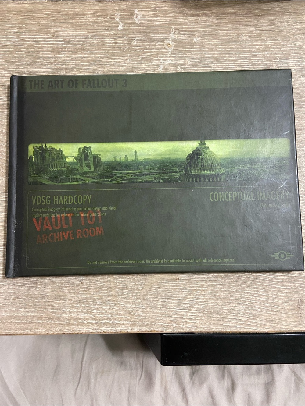 THE ART OF FALLOUT 3 Book Conceptual Imagery Video Game Beathesda (2008, HC)